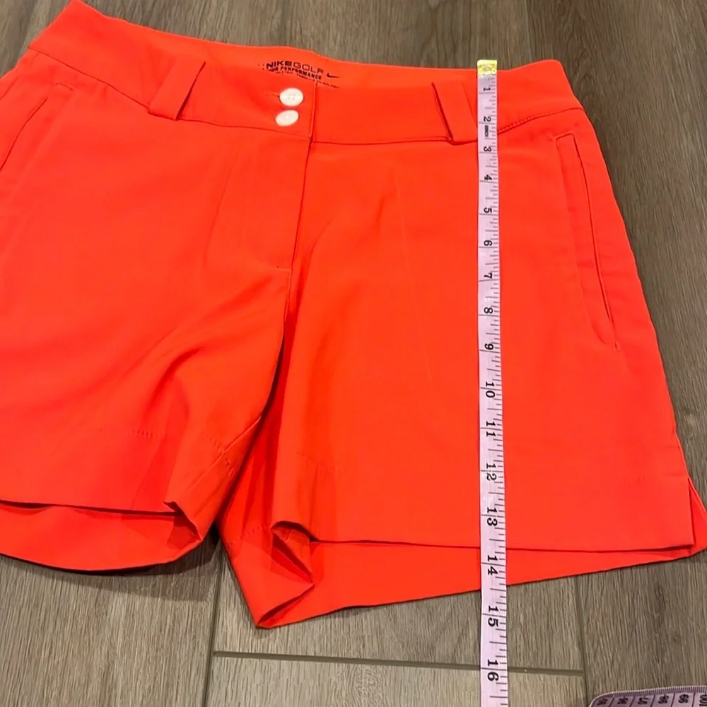 Nike Golf Tour Performance Red Athletic Shorts Size 2 - Picture 6 of 13